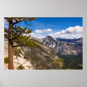 Half Dome landskap, Kalifornien Poster