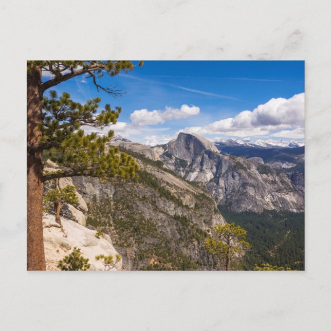 Half Dome landskap, Kalifornien Vykort (Framsida)