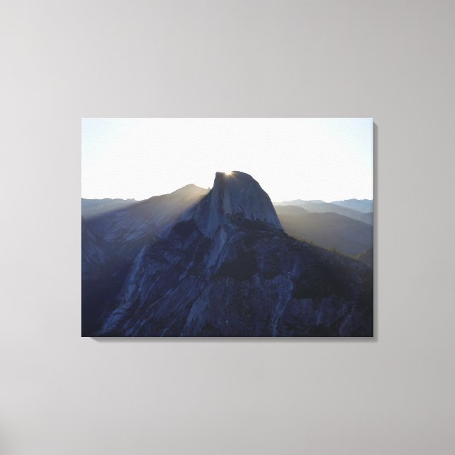 Half Dome soluppgång I Canvastryck (Framsida)