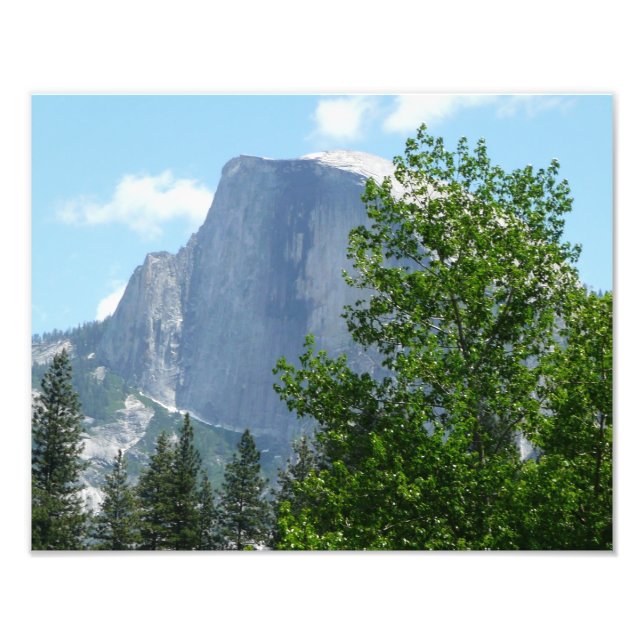 Half Dome sommartid från Yosemite National Park Fototryck (Framsidan)