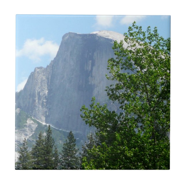 Half Dome sommartid från Yosemite National Park Kakelplatta (Framsidan)
