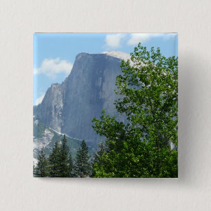 Half Dome sommartid från Yosemite National Park Knapp