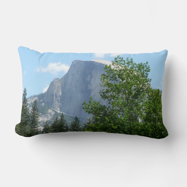 Half Dome sommartid från Yosemite National Park Lumbarkudde (Framsida)