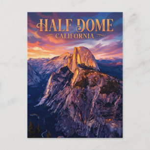 Half Dome USA Vykort