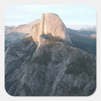 Half Dome Yosemite-dekal Fyrkantigt Klistermärke