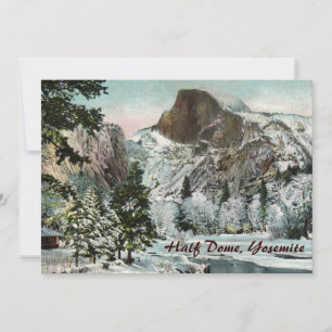 Half Dome, Yosemite Festinladning Inbjudningar