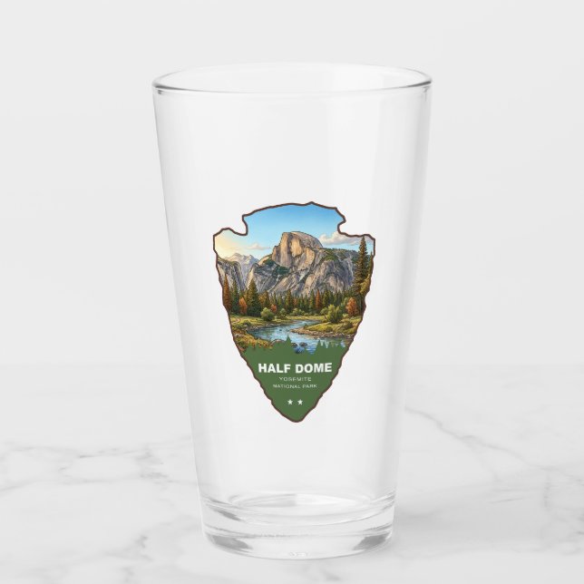 Half Dome Yosemite National Park Arrowhead Glaskopp (Framsida)