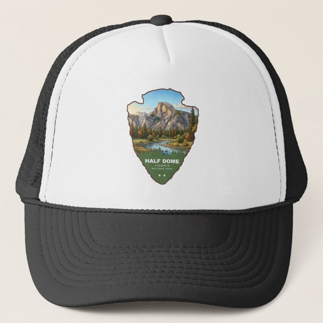 Half Dome Yosemite National Park Arrowhead Keps (Framsida)