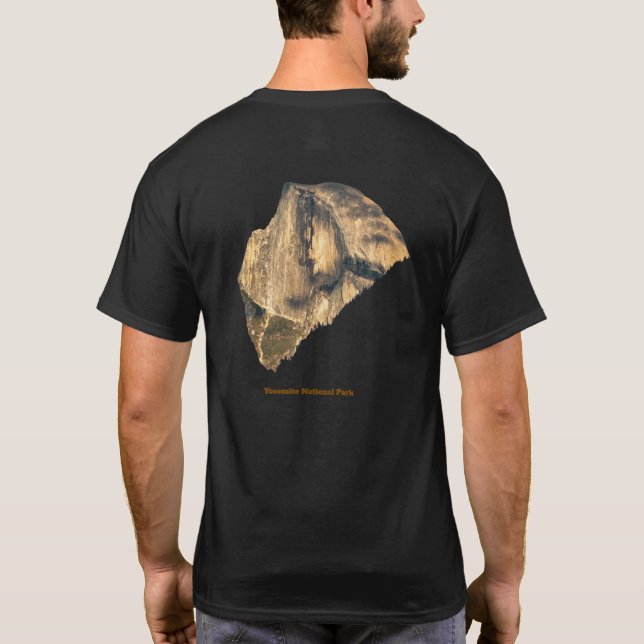 Half Dome - Yosemite National Park  T Shirt (Baksida)