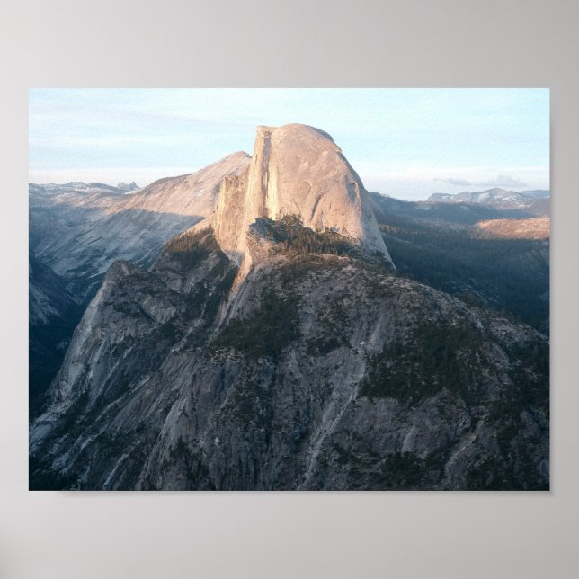 Half Dome Yosemite Print, Poster  (Semi-Gloss) (Framsidan)