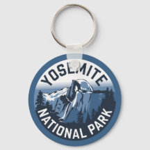 Half Dome Yosemite Rund Emblem