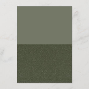 Half & Half Moss Green Enclosure Card – Anpassa Tilläggskort