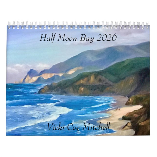 Half Moon Bay 2026 Calendar Kalender (Omslag)