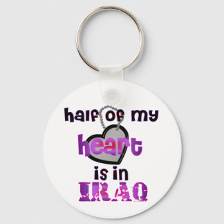 HALF MY HEART IRAQ NYCKELRING