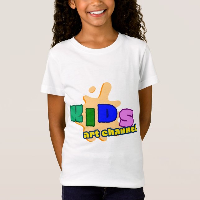 Half sleeve T-Shirt with kids design (Framsida)