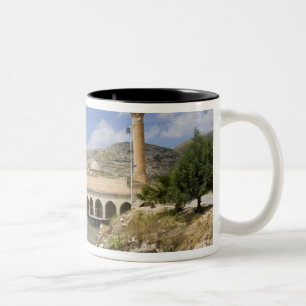 Halfeti Merkez Camii (Centralmoskén) delvis Två-Tonad Mugg