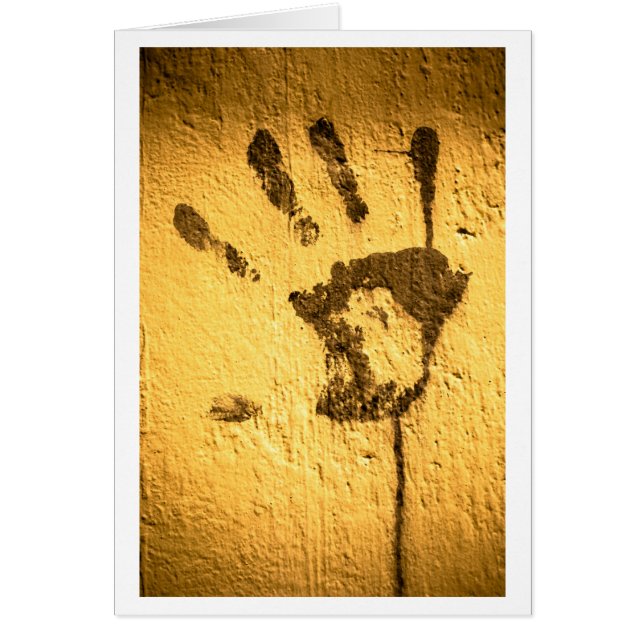 halfeye hälsningskort (Framsidan)