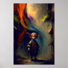 Halfling Rövare Fantasy Affisch | RPG Konst 2