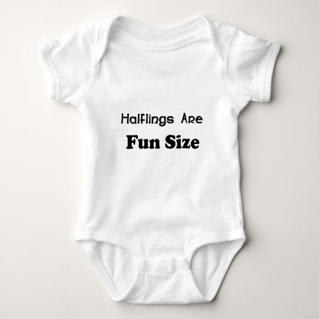 Halflings är det roliga formatet tee (Framsida)