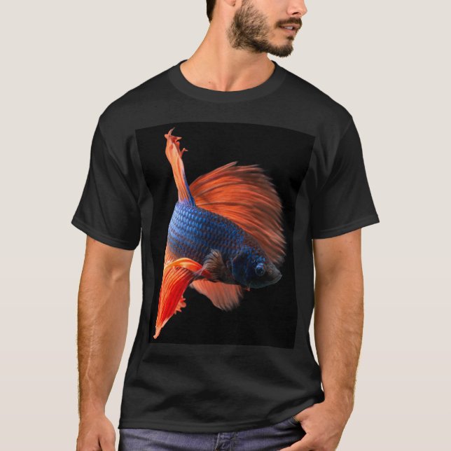 Halfmoon Betta T Shirt (Framsida)