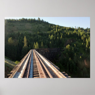 Halfmoon Trestle (Bridge 22) 28"x20"-Poster Poster