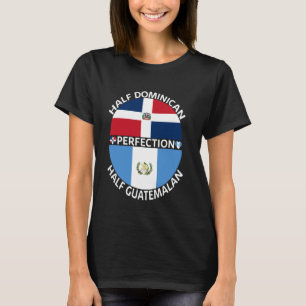 Hälften guatemalanska halva Dominikanska republike T Shirt