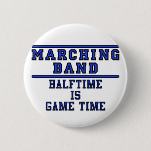Halftime är modiga Time! Knapp