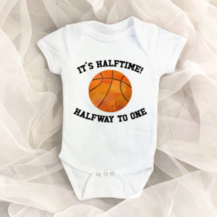 Halftime! Basketboll sporter halv födelsedag T Shirt