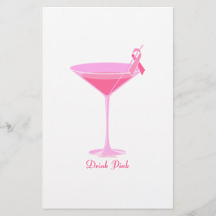 Halftime designer Pinktini Brevpapper
