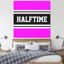 HALFTIME Tropical Rosa Black White Tävla Rand