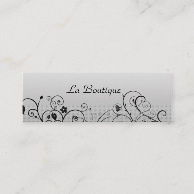 halftone2 mini visitkort (Framsida)