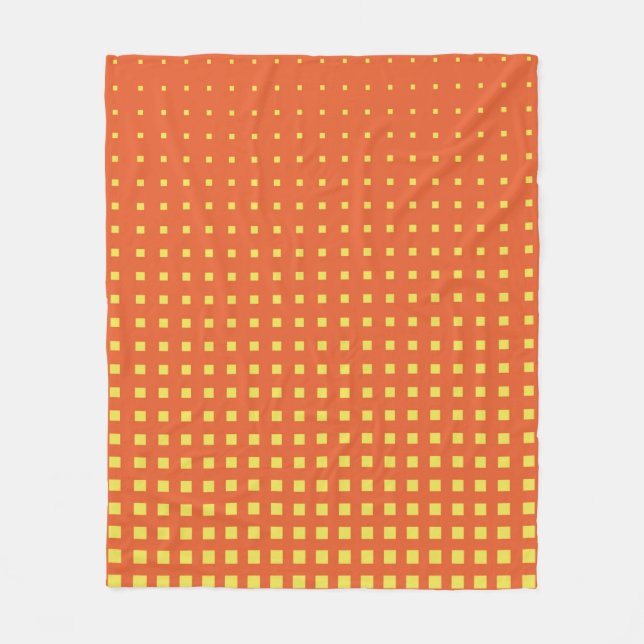 Halftone background. Comic style. Abstract geometr Fleecefilt (Framsidan)