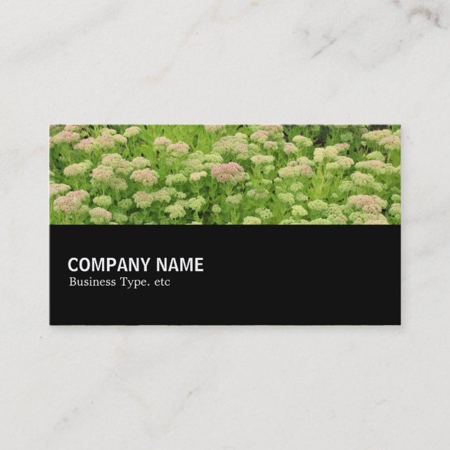 Halfway 0110 - blå höst visitkort (Framsida)