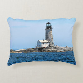 Halfway Sten fyr, Maine Accent Pillow Prydnadskudde