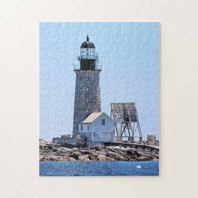 Halfway Sten fyr, Maine Jigszle Puzzle Pussel (Vertikal)