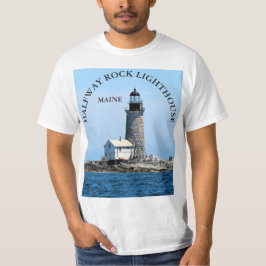 Halfway Sten fyr, Maine T-Shirt