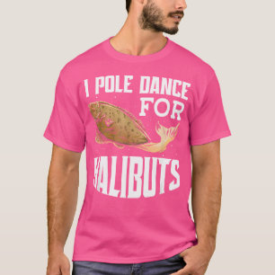 Halibut Fishing Rod Fisherman Net T Shirt