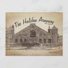 Halifax Armory Vykort