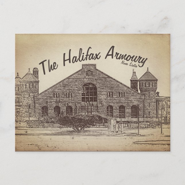 Halifax Armory Vykort (Framsida)