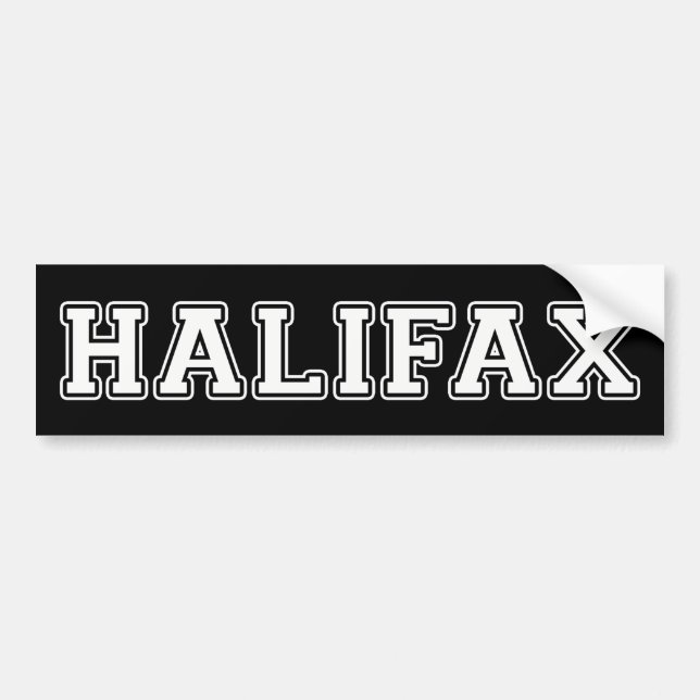 Halifax Bildekal (Framsidan)