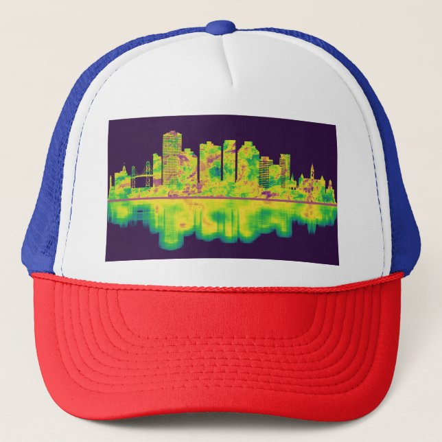 Halifax Canada Skyline Keps (Framsida)
