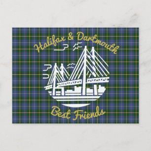 Halifax & Dartmouth Best-kompisar - vykort