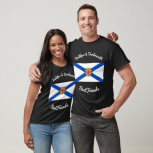 Halifax & Dartmouth Bestkompisar Nova Scotia T-Shi T Shirt