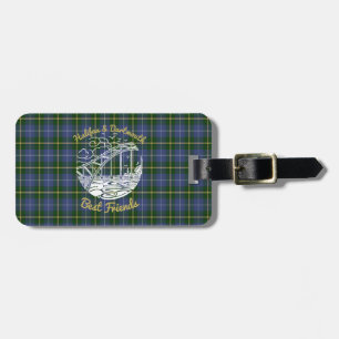 Halifax Dartmouth Friends bagagetagare tartan Bagagebricka