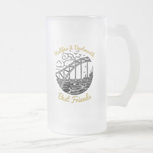 Halifax Dartmouth N.S. Best Friends frosted mugg