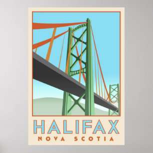 Halifax Deco affisch