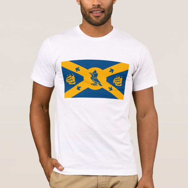 Halifax flaggaT-tröja T Shirt (Framsida)