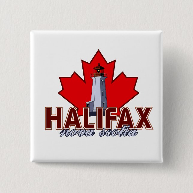 Halifax fyr knapp (Framsida)