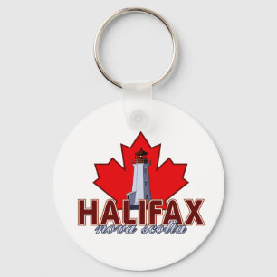 Halifax fyr nyckelring