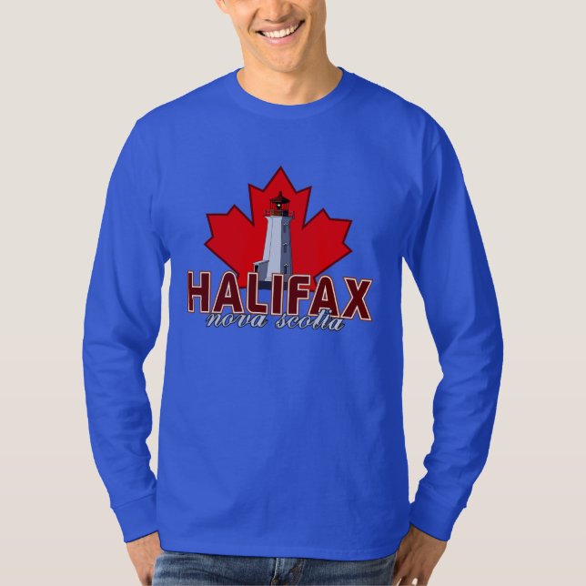 Halifax fyr t shirt (Framsida)